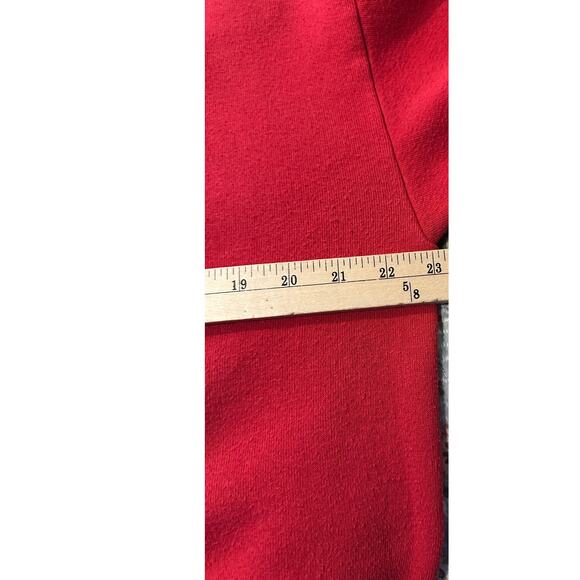 Vintage Bellevue WA Red Crewneck Long Sleeve Sailboat Graphic Size XL Warm - Picture 4 of 5